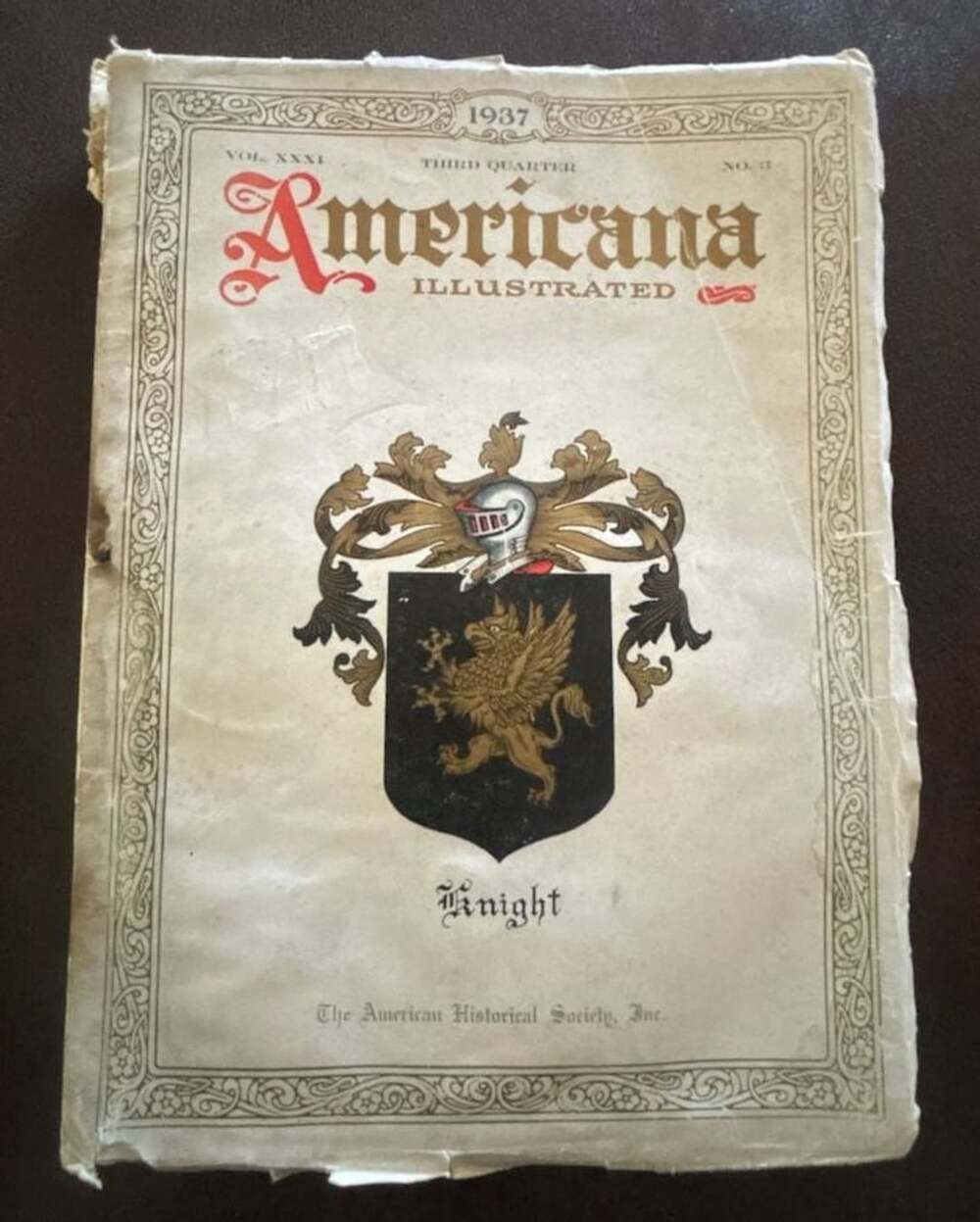Americana Illustrated Magazine Vol. XXXI Third Quarter 1937